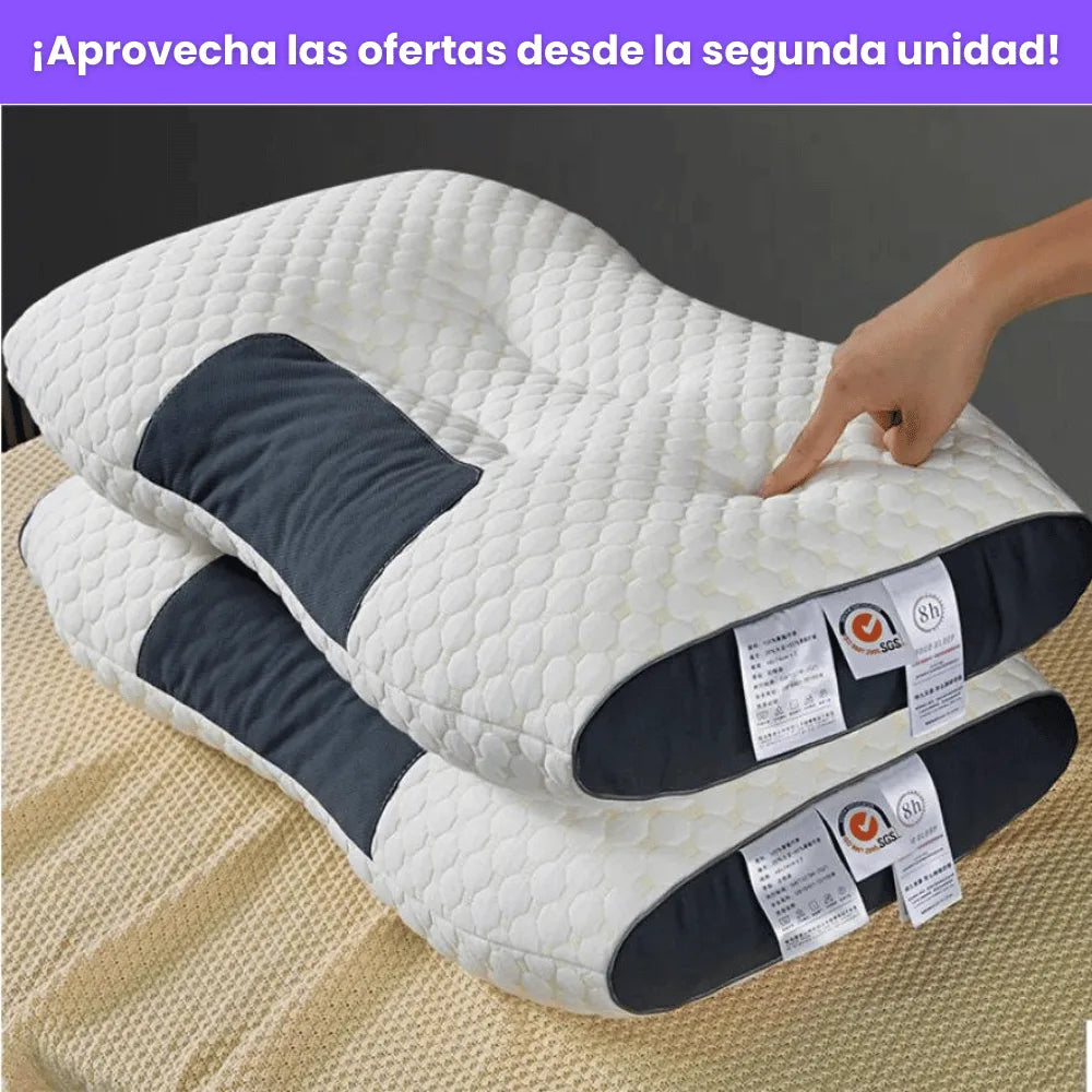 Almohada Ergonómica Ortopédica - Mejor Dormir, Menos Molestias
