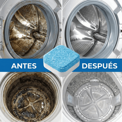 Pastillas Limpia Lavadora – Elimina Malos Olores