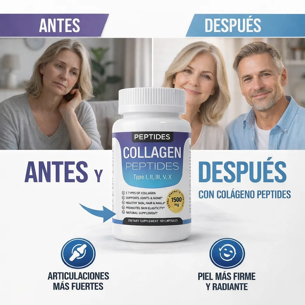 Collagen Peptides - Soporte integral para tu cuerpo activo