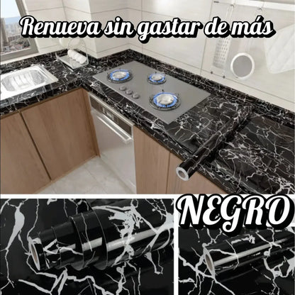Papel Adhesivo Tipo Mármol - Renueva tu hogar sin gastar de más