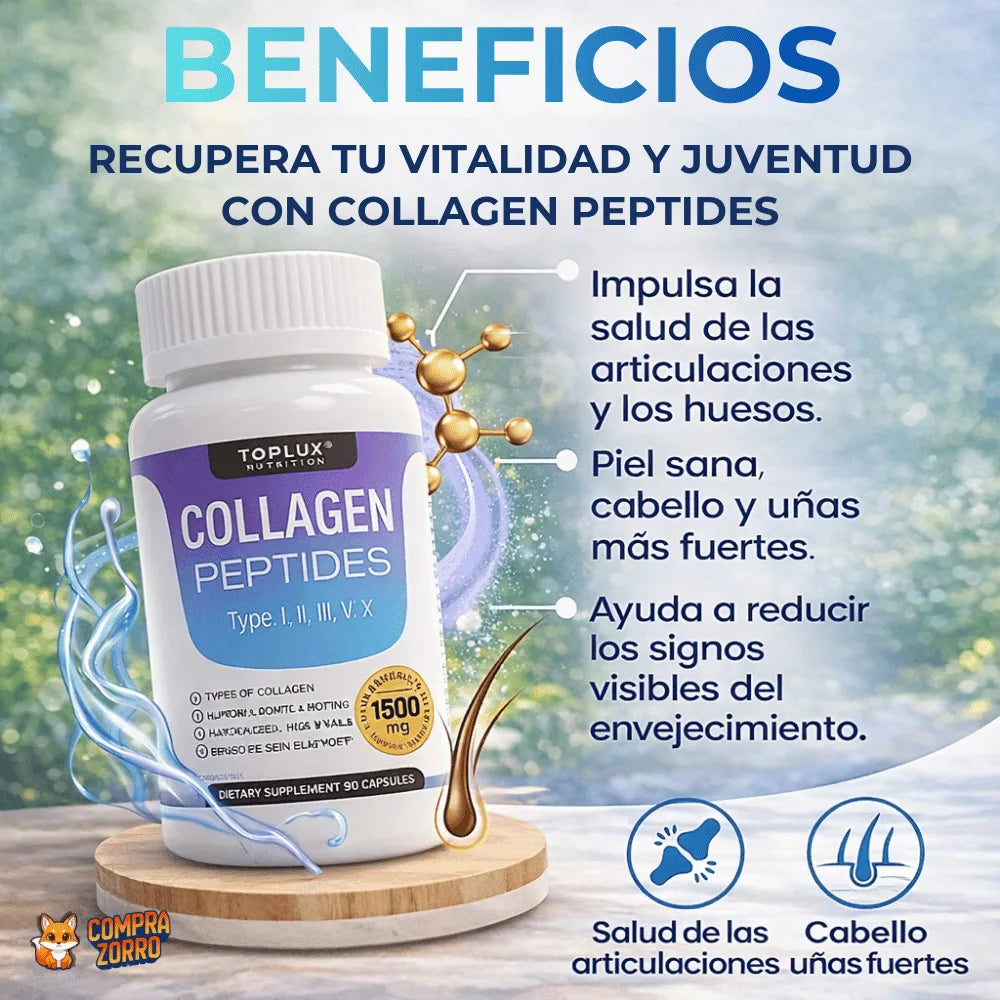 Collagen Peptides - Soporte integral para tu cuerpo activo